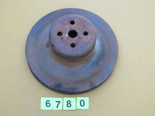 71 72 ford mustang boss 351 torino 302 water pump pulley 1 groove d1ae-8a528-ba