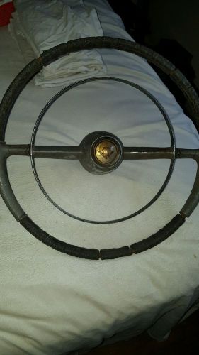 Antique cadillac stearing wheel