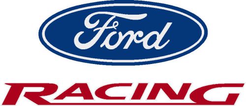 Ford racing  factory  printed decal  $6.99   free shipping     oem design