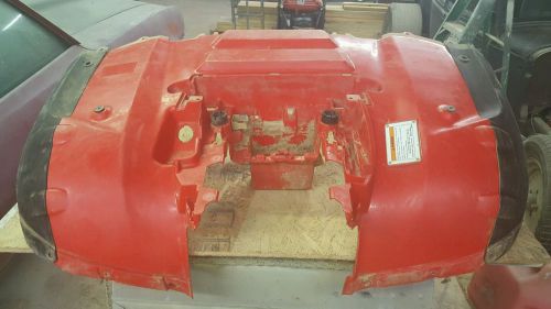 2005 honda trx 500 4x4 foreman rear fender and flares  red