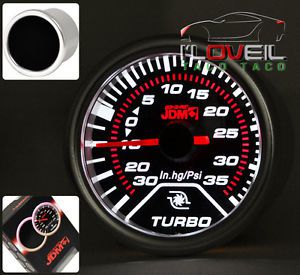 2&#034; turbo boost gauge racing meter indicator for tsx tl accord g35 q50 m35 sc300