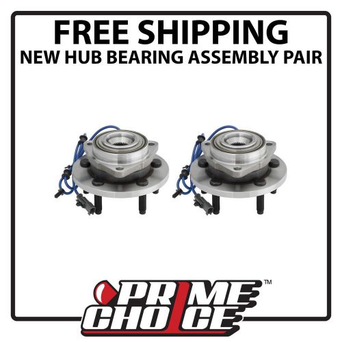 2 new premium front wheel hub bearing assembly units pair/set for left and right