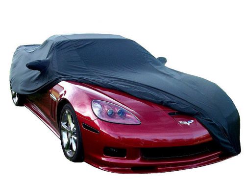 2005-2013 corvette c6 black superstretch car cover