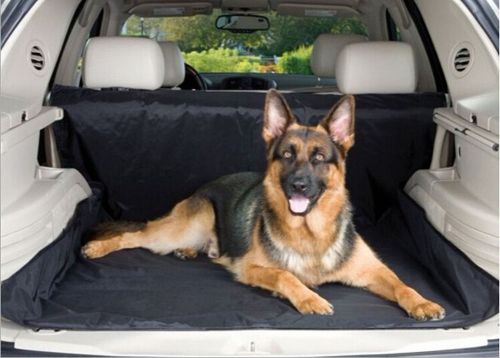 Black rear seat pet dog mat liner water resistant dust dirt protector for suv