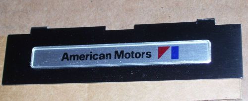 Amc american motors 8 track tape deck door nos motorola part 15a40546c01 60s 70s