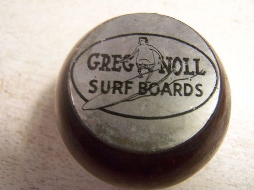 Vintage greg noll surf boards shift knob woodie surfing hot rod ford vw bus van