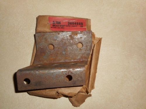 Nos gm 1940 chevy passenger exhaust bracket support