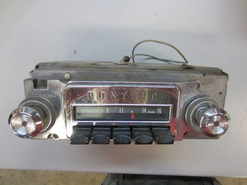 1964-67 pontiac gto,lemans original am radio