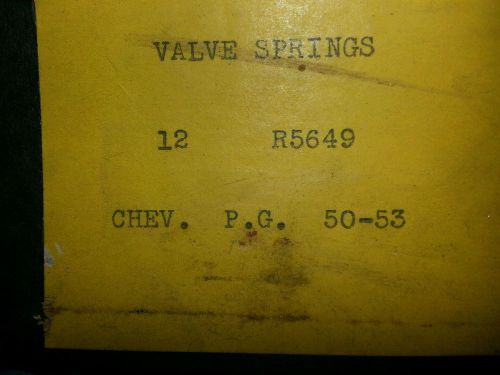Valve springs chevrolet 1950-53