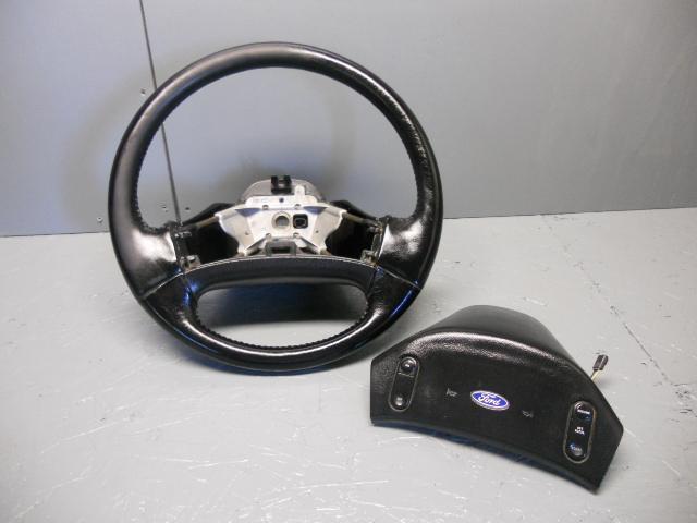 92-96 ford bronco f150 leather steering wheel 250 350