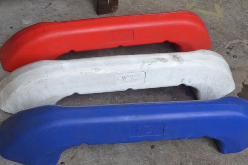 Three! kid kart nose body panels - red, white, and blue!