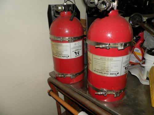 Kidde dual spectrum extinguisher 408876-1233 abc 22lb. filled tanks