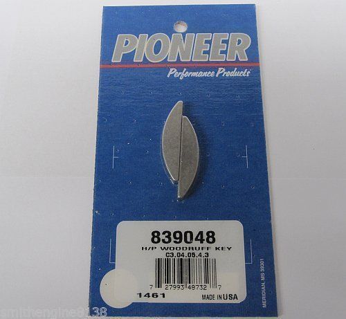 Pioneer crankshaft woodruff balancer key set ford 289 302 3/16 x 1-13/32 2pk