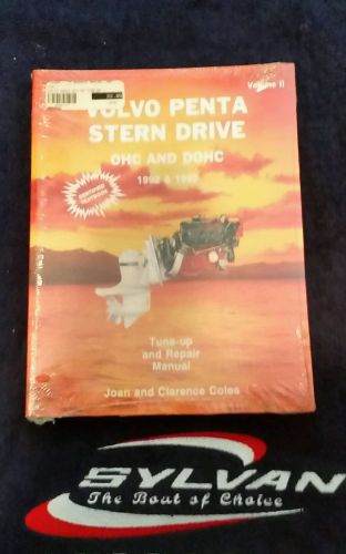 Volvo penta stern drive tune-up shop repair manual ohc dohc 1992 1993 fast ship