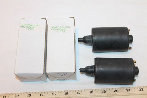 Set of two 6v ignition coils harley davidson panhead 1961-1964 part #31604-61