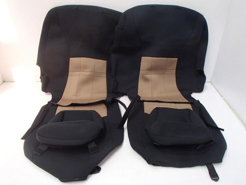 Caltrend ty172 front row seat covers for select toyota highlanders