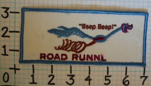 Vintage nos plymouth car patch from the 70&#039;s 009 roadrunner