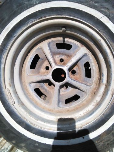 14x7 5 spoke chrome rally wheels ford mustang torino ranchero 1971 1970 mustang