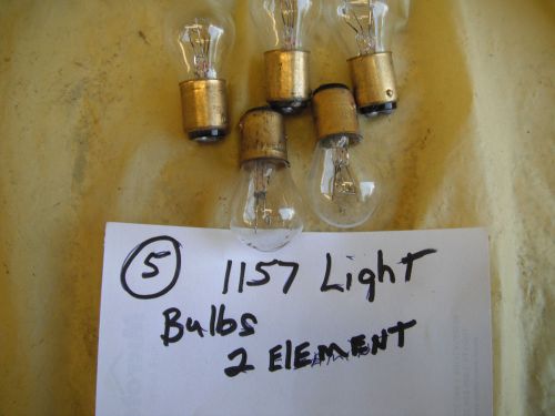 (5) #1157 light bulbs 12 volt