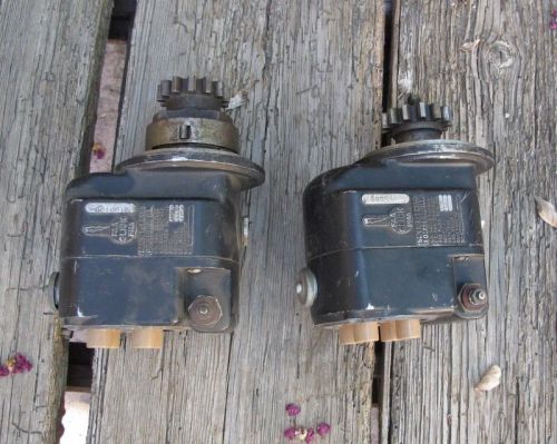 Piper cub slick aircraft magneto pair 4050 and 4051 / 4 cylinder used -