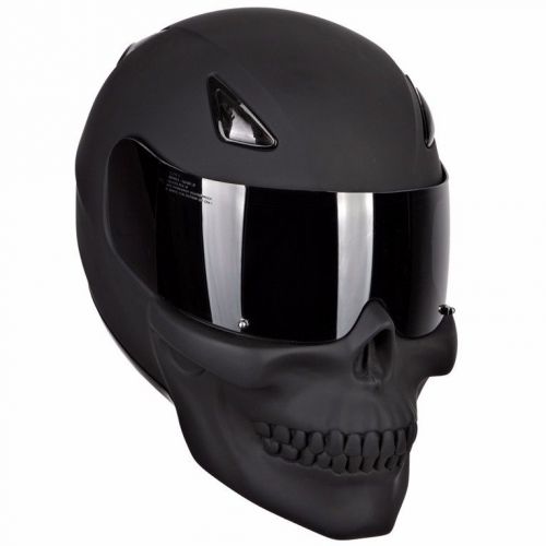 Skull custom motorcycle helmet dot