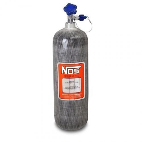 Nitrous oxide systems (nos) nitrous bottle 12.8 lbs. carbon fiber with brackets