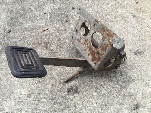 Gm ford hot rat rod gas brake pedal linkage original parts 1950s