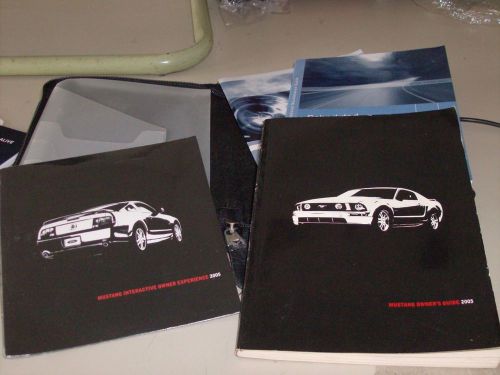 2005 ford mustang owners manual