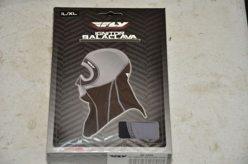 New fly racing ignitor balaclava - snow/cold weather protection - l helmet liner