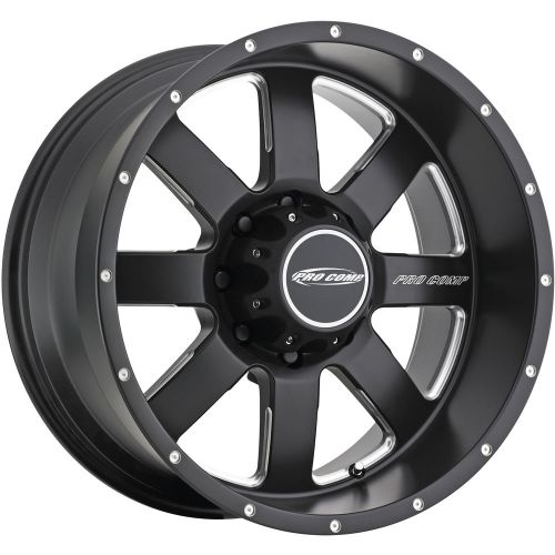 17x9 black pro comp series 83 83 5x5 -6 wheels mud grappler 33x12.50r17lt tires