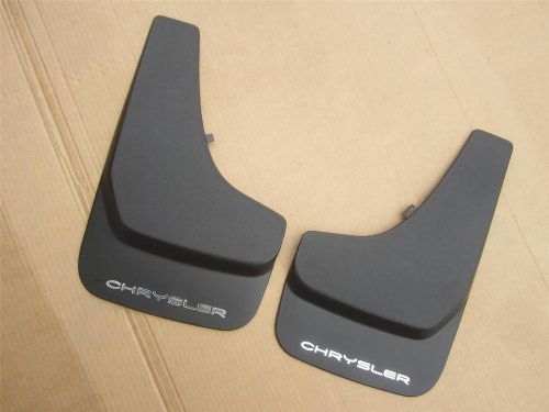 Oem 11-16 chrysler town &amp; country 11-14 200 front or rear mud flaps guards set