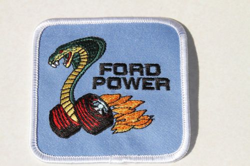 Ford mustang shelby cobra &#039;powered by ford&#039; racing patch