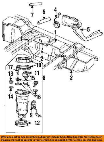 Dodge oem 52127666 fuel system-rollover valve