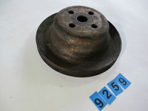 65 66 ford maverick mustang falcon 250 200 water pump pulley 1 groove c0de-8509a