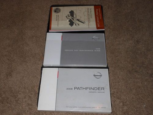 2008 nissan pathfinder owners manual