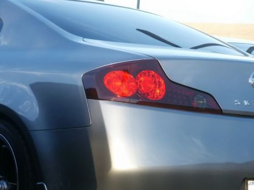 Smoked tail light vinyl tint film with cutout vinyl for 03-07 infiniti g35 coupe