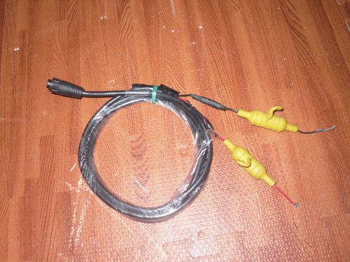 Simrad 032-0055-08 4 pin power cable for nss nse lss1 bsm-1 and many others