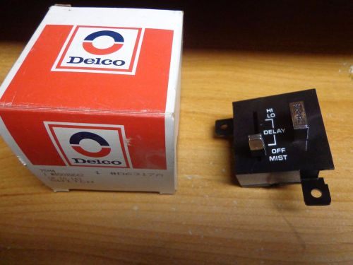 Nos gm delco 1980-1981 pontiac bonneville catalina pulse windshield wiper switch