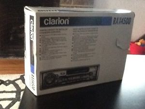 New clarion rax450d car stereo , radio , vintage , new , new in box cassette