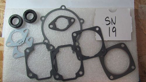 Vintage snowmobile ski-doo elan 250 single   new engine gasket set