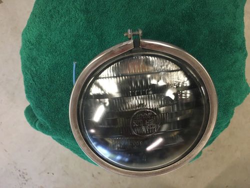 Vtg. per lux 200t louvered foglight 6.2&#034; stainless steel, great shape
