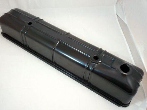 Black powder coated steel chevy 216 -235 straight 6 valve cover 1937-53 rat rod