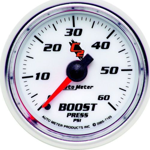 Auto meter 7105 boost / turbo 60 psi - c2