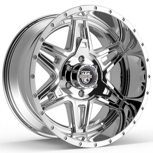 4-new centerline 831v lt-2 20x10 5x127  pvd chrome wheels rims