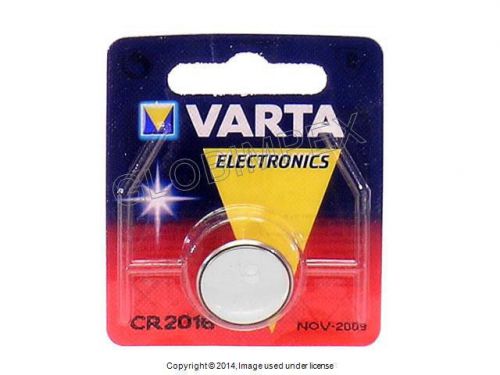 Button cell battery - cr2016 varta +1 year warranty