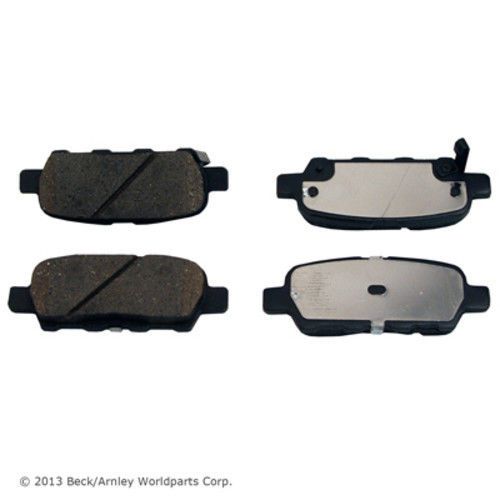 Beck/arnley 086-1832c rear ceramic brake pads