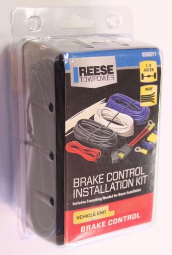 New  reese towpower 8506011 brake control installation kit vehicle end