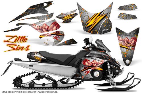 Yamaha fx nytro 08-14 creatorx graphics kit snowmobile sled decals wrap lsw
