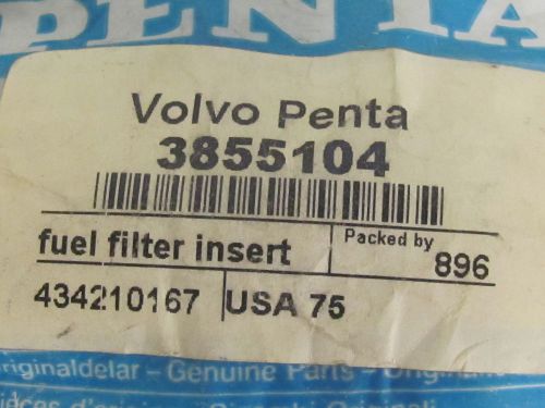 New volvo penta fuel gas filter 3.0 3855104