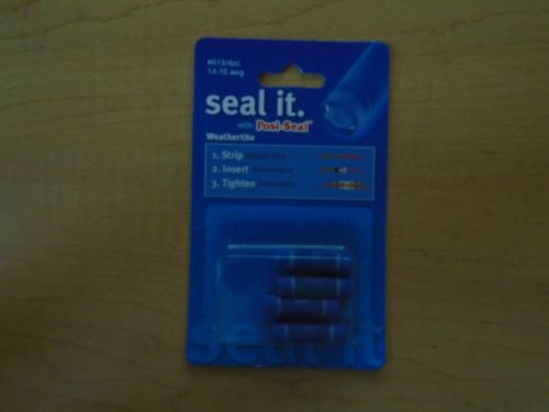 Posi-seal / seal it - weathertite #613/4 pc 14-16 awg **new**